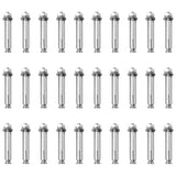 Traffic Control Bollards 10 pcs 75 cm PE