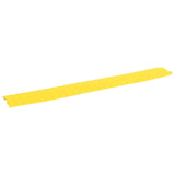 Cable Protector Ramps 4 pcs 98.5 cm Yellow - Front View
