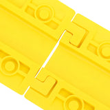 Cable Protector Ramps 4 pcs 98.5 cm Yellow - 45-Degree Angle