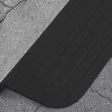 Threshold Ramp 110x21x2.5 cm Rubber - Close-Up Angle