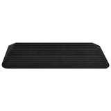 Threshold Ramp 110x41x5 cm Rubber - Side View