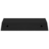 Bridge Threshold Ramp 80x40x8 cm Rubber - Front View
