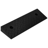 Kerb Ramps 2 pcs 50x17.5x5 cm Rubber - Front View