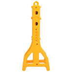 Folding Traffic Barrier Yellow and Black 250x38x96 cm