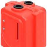 Folding Traffic Barrier Red 210x50x105 cm - Extra Image