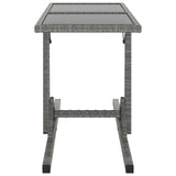 3 Piece Garden Dining Set Poly Rattan Black - Extra Image