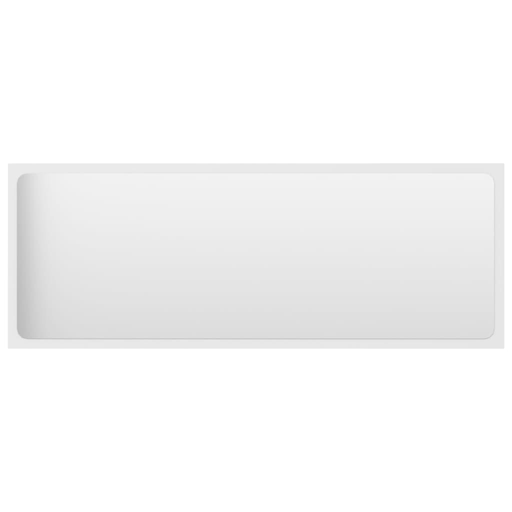 Bathroom Furniture Set White Engineered Wood