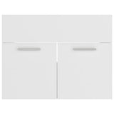 Bathroom Furniture Set White Engineered Wood