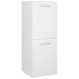 Bathroom Furniture Set White Engineered Wood