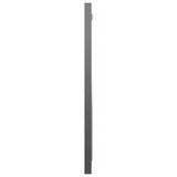 Bathroom Furniture Set High Gloss Grey Engineered Wood
