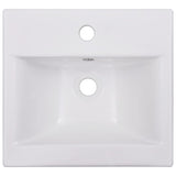 Bathroom Furniture Set White Engineered Wood