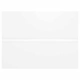 Bathroom Furniture Set White Engineered Wood - Extra Image