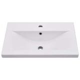 Bathroom Furniture Set White Engineered Wood