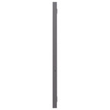 Bathroom Furniture Set High Gloss Grey Engineered Wood