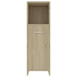4 Piece Bathroom Furniture Set Sonoma Oak