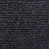 Carpet Anthracite 1,2 x 10 m Polyester - Top-Down View