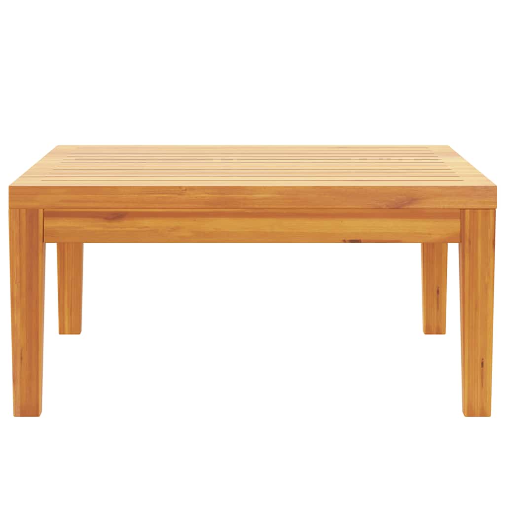 Garden Table 64x64x29 cm Solid Acacia Wood