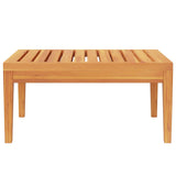 Garden Table 64x64x29 cm Solid Acacia Wood - 45-Degree Angle