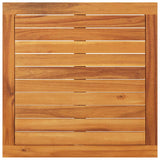 Garden Table 64x64x29 cm Solid Acacia Wood