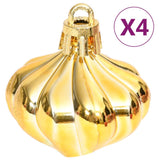 70 Piece Christmas Bauble Set Gold and Red - Extra Image