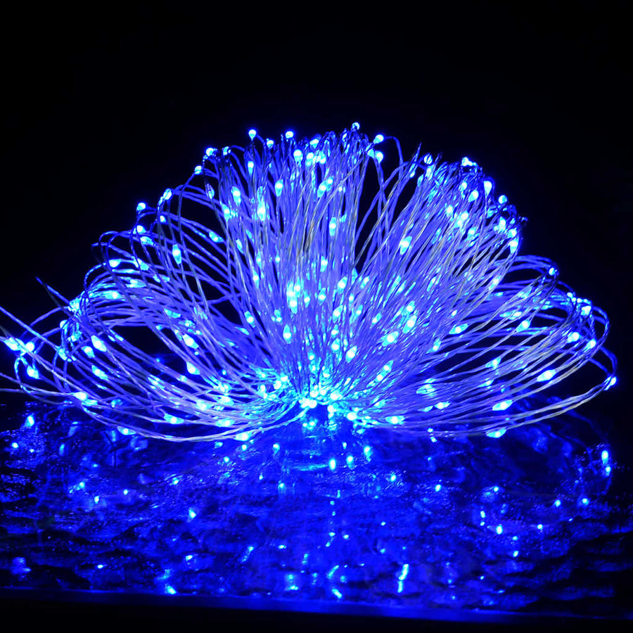 LED String with 150 LEDs Blue 15 m
