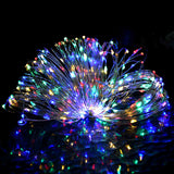 LED String with 150 LEDs Multicolour 15 m - Side View
