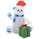 Christmas Inflatable Polar Bear LED Indoor and Outdoor 2.4 m