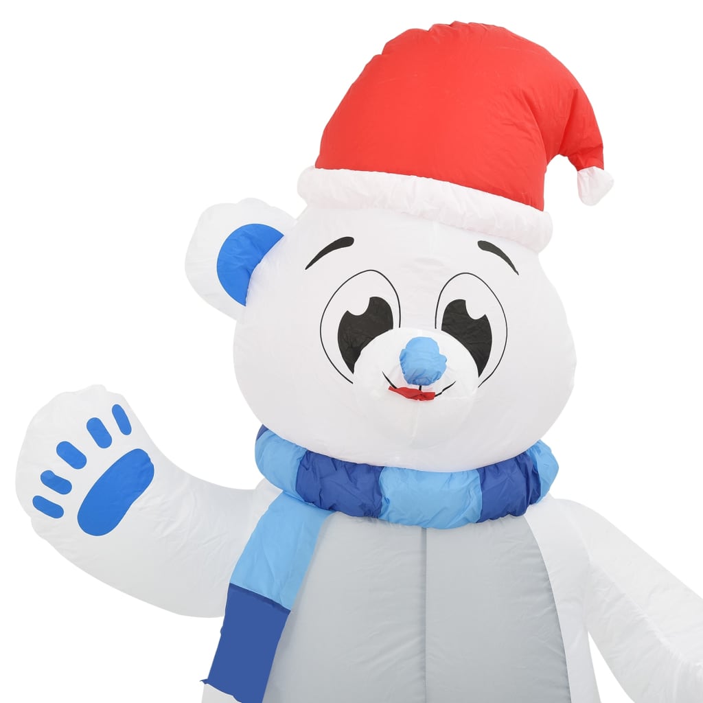 Christmas Inflatable Polar Bear LED Indoor and Outdoor 2.4 m