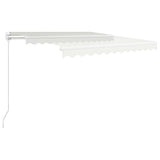 Manual Retractable Awning 300x250 cm Cream