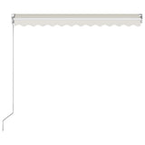 Manual Retractable Awning 300x250 cm Cream
