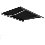 Manual Retractable Awning 350x250 cm Anthracite