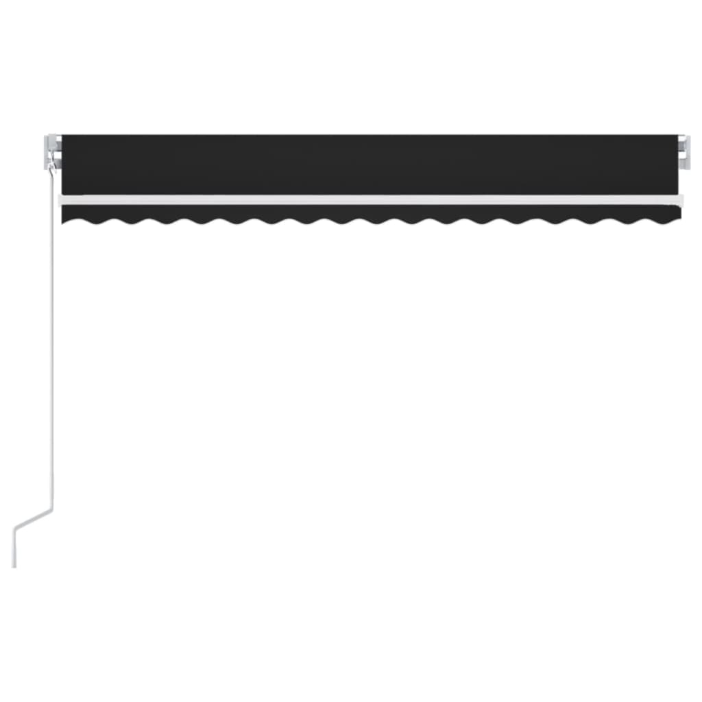 Manual Retractable Awning 450x300 cm Anthracite