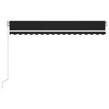 Manual Retractable Awning 450x300 cm Anthracite