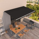 Manual Retractable Awning 500x300 cm Anthracite