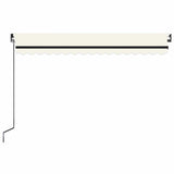 Manual Retractable Awning 450x300 cm Cream