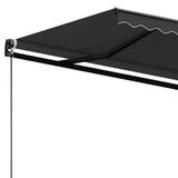 Manual Retractable Awning 450x300 cm Anthracite
