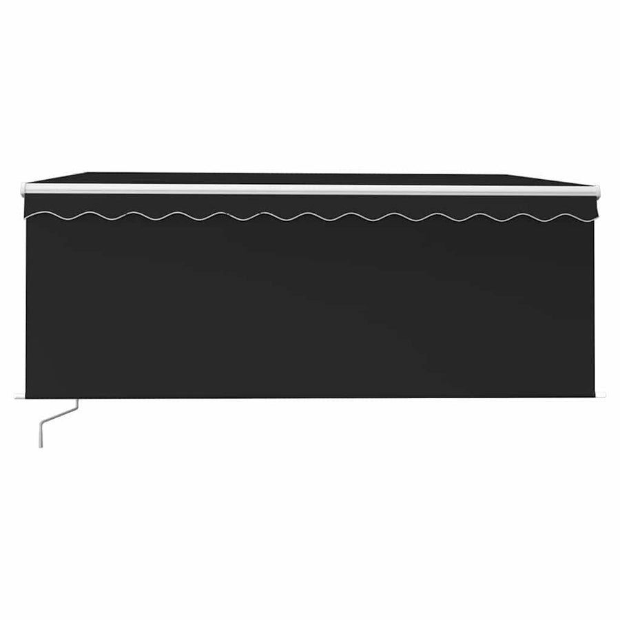 Manual Awning 3.5 x 2.5 m Anthracite 100% Polyester