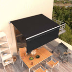 Manual Awning 3.5 x 2.5 m Anthracite 100% Polyester