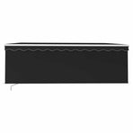 Manual Retractable Awning with Blind 4.5x3m Anthracite
