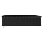 Manual Retractable Awning with Blind 5x3m Anthracite