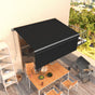 Manual Retractable Awning with Blind 3x2,5m Anthracite