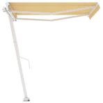 Manual Awning 3.5 x 2.5 m Yellow and White Stripe