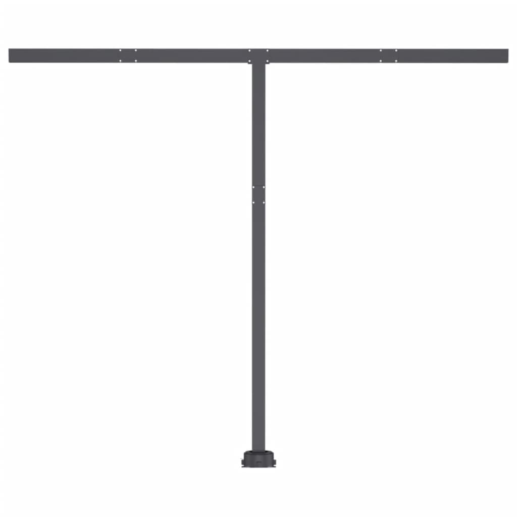 Freestanding Manual Retractable Awning 300x250 cm Anthracite