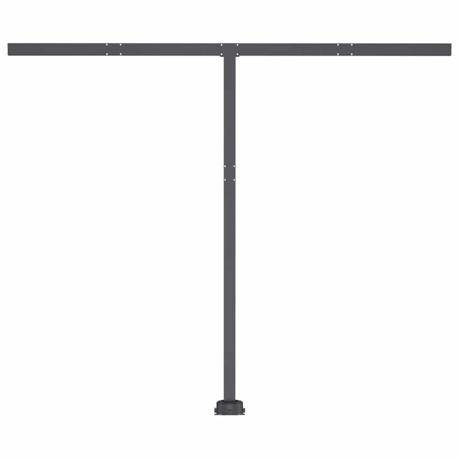 Freestanding Manual Retractable Awning 300x250 cm Anthracite