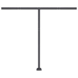 Freestanding Manual Retractable Awning 350x250 cm Blue/White