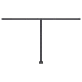 Freestanding Manual Retractable Awning 400x300 cm Yellow/White (313231+46837+315097) - Close-Up Angle