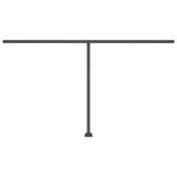Manual Retractable Awning with LED 450x300 cm Anthracite