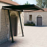 Manual Retractable Awning with Posts 3x2,5 m Anthracite