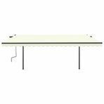 Manual Awning 5 x 3 m Cream 100% Polyester
