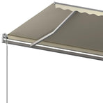Manual Awning 5 x 3 m Cream 100% Polyester